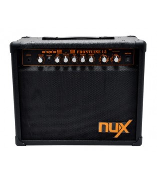 NUX Digital Ampiifier Frontline 15 Black моделирующий гитарный комбоусилитель, 15 Вт